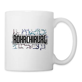 Klempner Anlagenmechaniker Installateur Klempner - Tasse - Weiß - Rechts