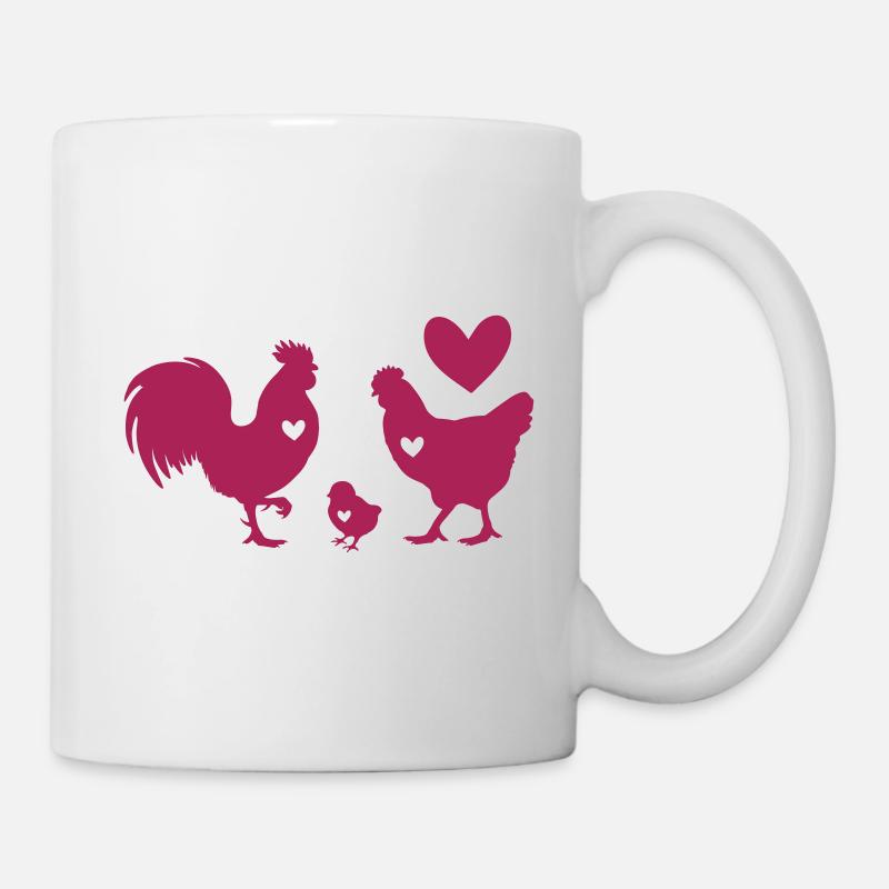 Chicken family - Mug - white