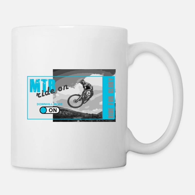 VTT - Mug blanc - blanc