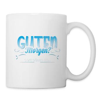 Guten Morgen Ganz dünnes Eis - Tasse - Weiß - Rechts