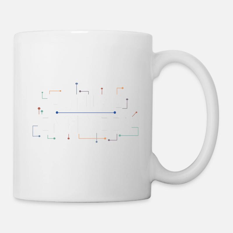 Electrical Engineering Shirt Circuit Kids Future - Mug - white