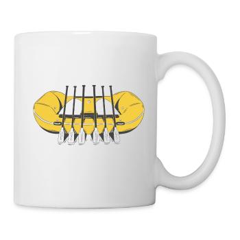 Rafting BoatIng Montagnes Eaux Vives Navigation de plaisance - Mug blanc - blanc - Droite