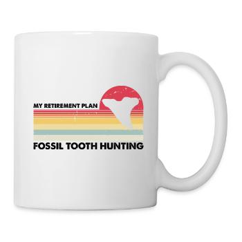 Paleontologist Designs Fossil Hunter Student - Mug - white - Right