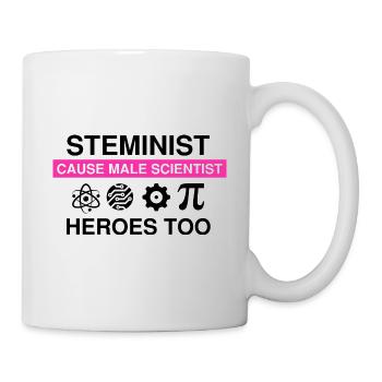 Steminist Science Design for Women Science - Mug - white - Right