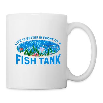 Aquarist Fish Keeper Hobby Aquarium Fish Keeper - Mug blanc - blanc - Droite