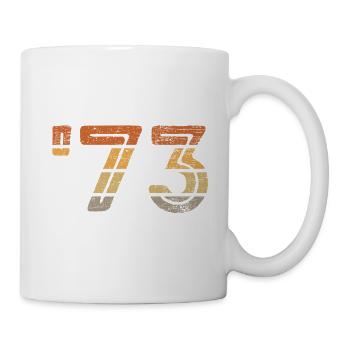 Geburtstag '73 - Tasse - Weiß - Rechts