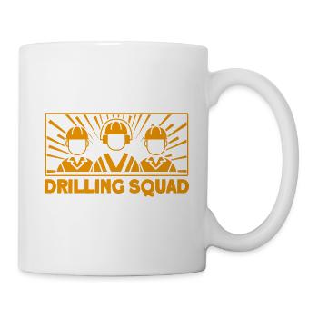 Oilfield Gas Workers Working in Fracking Gift - Mug - white - Right