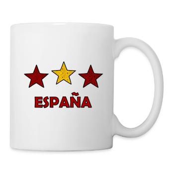 Les Espagnols - Mug blanc - blanc - Droite