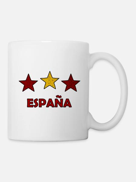 Die Spanier - Tasse - Weiß