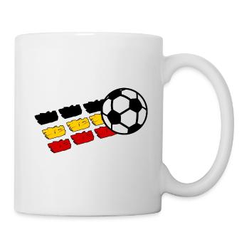 Supporters belges - Mug blanc - blanc - Droite
