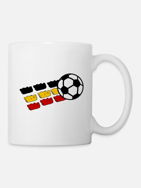 Belgische Fans - Tasse - Weiß