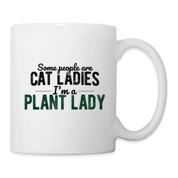 Landschaftsgärtner Hobbygärtner Gärtner - Tasse - Weiß - Rechts