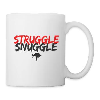 BJJ Jiu Jitsu - Tasse - Weiß - Rechts