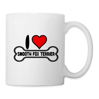 Smooth Fox Terrier Fox Terrier I Love my Sayings - Mug - white - Right