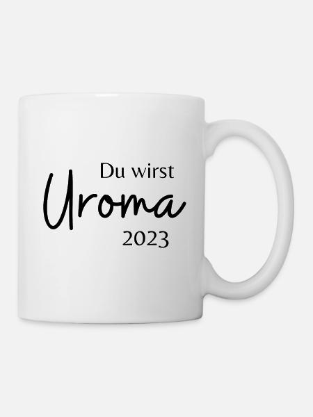 Du wirst Uroma - Tasse - Weiß