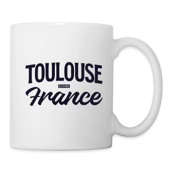 Toulouse France - Tasse - Weiß - Rechts