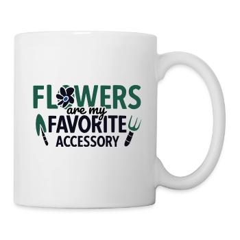 Landschaftsgärtner Hobbygärtner Gärtner - Tasse - Weiß - Rechts