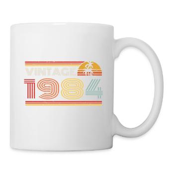 1984 Limited Edition Birthday Outfit 1984 vintag - Mug - white - Right