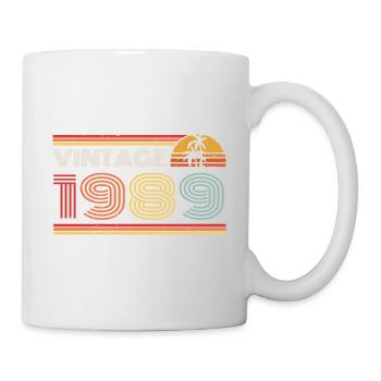 1989 Limited Edition Geburtstag Outfit 1989 vintag - Tasse - Weiß - Rechts