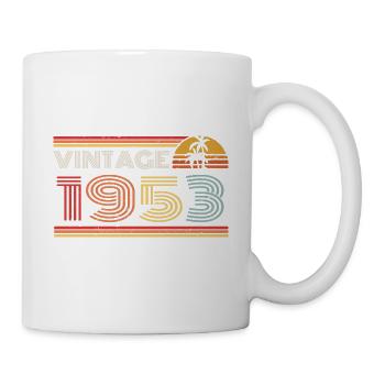 1953 Limited Edition Geburtstag Outfit 1953 vintag - Tasse - Weiß - Rechts