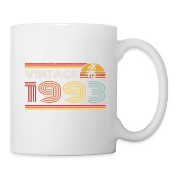 1993 Limited Edition Geburtstag Outfit 1993 vintag - Tasse - Weiß - Rechts