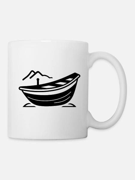 Boot - Tasse - Weiß