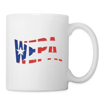 Wepa Proud Puerto Rican Latino Pride Latina - Mug - white - Right