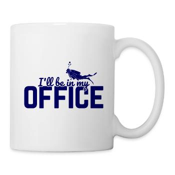 Apnoetaucher Freitaucher Taucher - Tasse - Weiß - Rechts