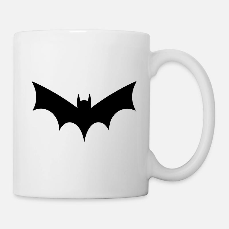 Fledermaus - Tasse - Weiß