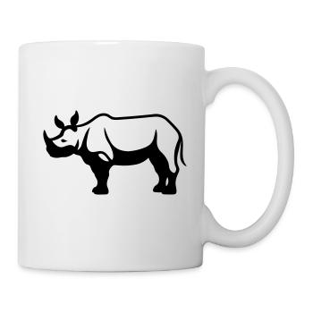 Rhinoceros - Mug - white - Right