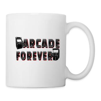 ARCADE FOREVER - Tasse - Weiß - Rechts