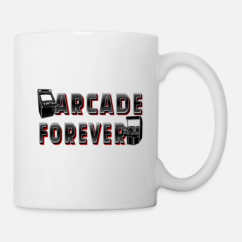 ARCADE FOREVER - Tasse - Weiß