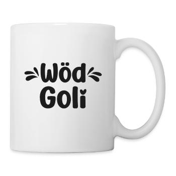 Wöd Goli beste Goli Patentante Österreich - Tasse - Weiß - Rechts