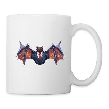 Bat / Vampire / Dracula / Animal / Halloween - Mug - white - Right