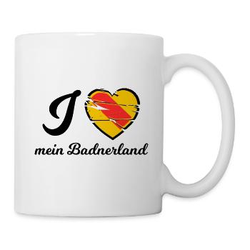 Liebe Dein Badnerland - Tasse - Weiß - Rechts