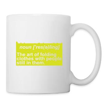 Définition de la lutte Pro Wrestler Fan Wrestling - Mug blanc - blanc - Droite