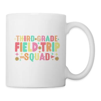 Lehrerschüler 3. dritte Klasse Exkursionstruppe - Tasse - Weiß - Rechts