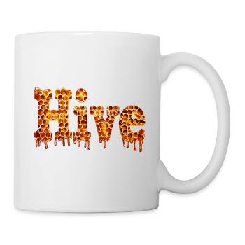 Bienenstock Bienenhaltung Honig Hive - Tasse - Weiß - Rechts