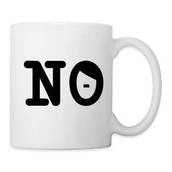 Wir gegen rechts - Tasse - Weiß - Rechts