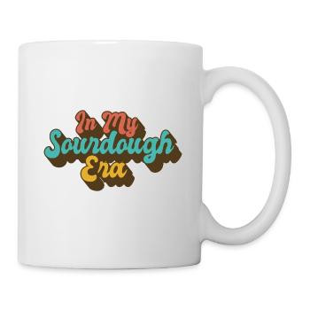 Dans mon ère au levain Home Baker Funny Bread Baking - Mug blanc - blanc - Droite