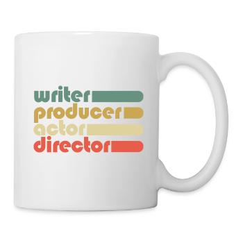 Film Maker Movie Crew Writer Producer Actor - Mug - white - Right