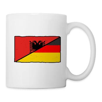 Albanian Albanian Germany Albania - Mug - white - Right