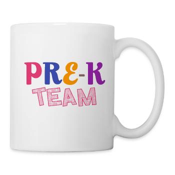 Pre-K Team - Pre Kindergarten Teacher - Mug - white - Right