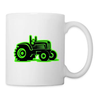 Tractor Agriculture Icon - Mug - white - Right