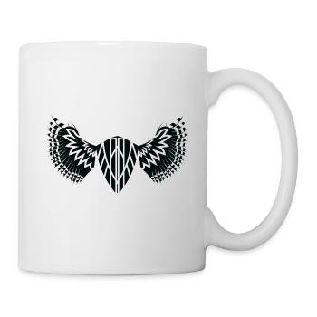The Mystical Winged Ancient Shield - Mug - white - Right