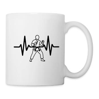 Judo Heart Beat - Mug - white - Right