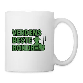Der beste Bauer der Welt - Tasse - Weiß - Rechts