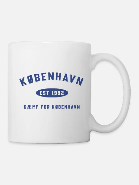 Kopenhagen für immer - Tasse - Weiß