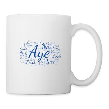 CALEDONIAN BLUE - Mug - white - Right