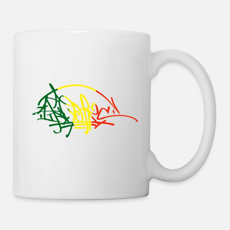 ikon vjr tag - Mug blanc - blanc